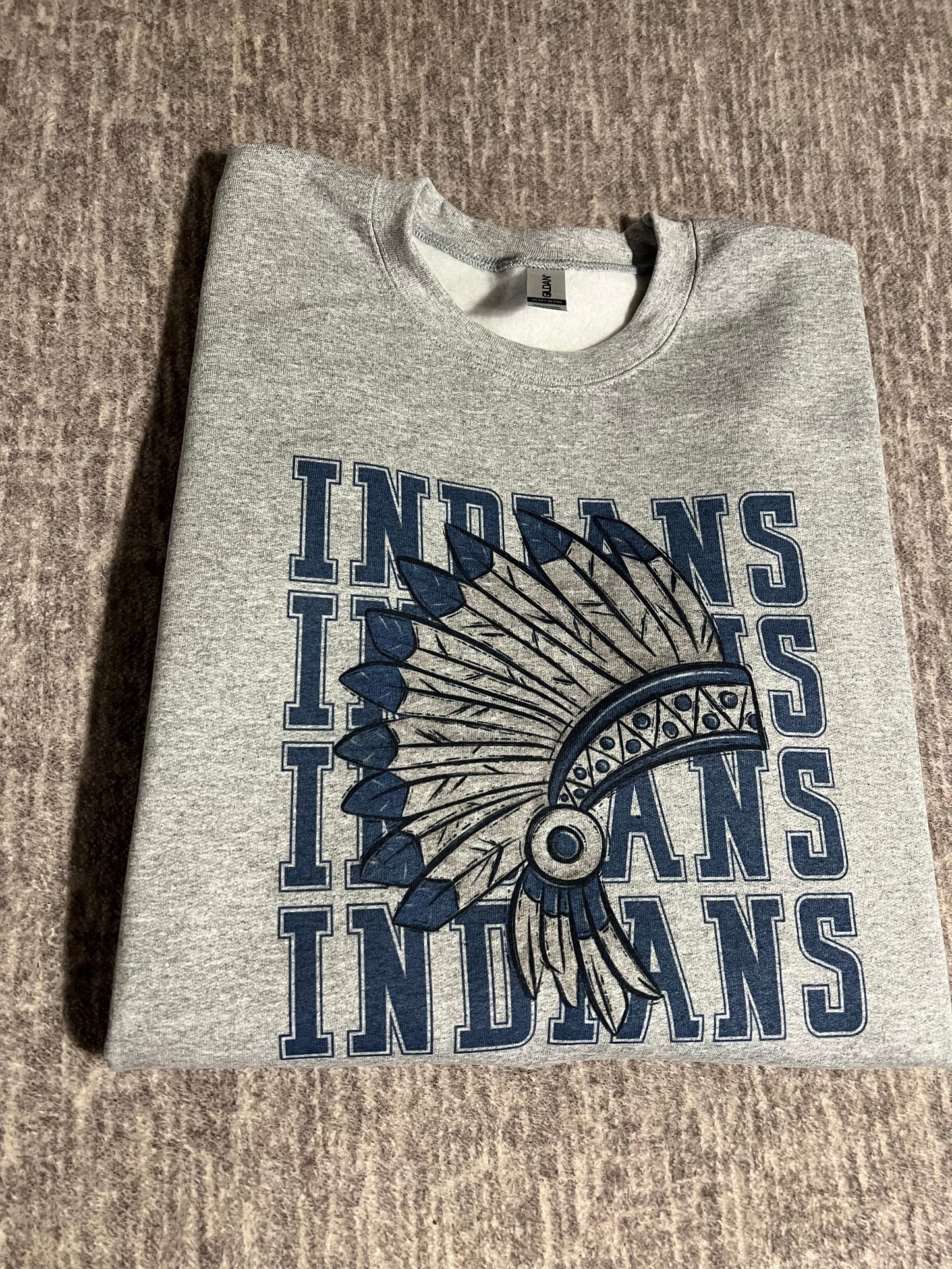 Indians crewneck