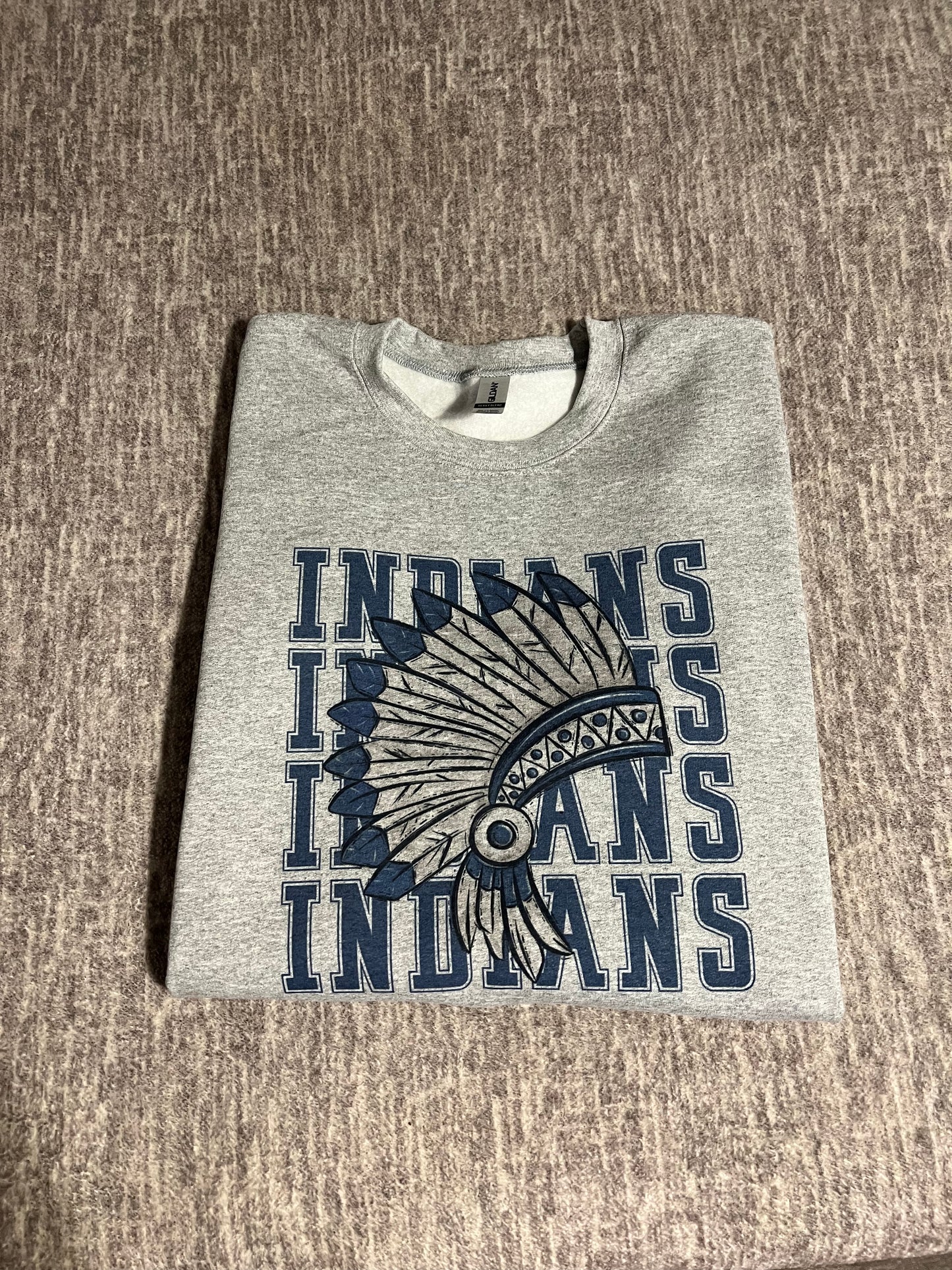 Indians crewneck