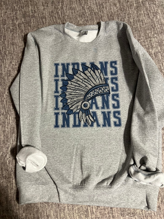 Indians crewneck