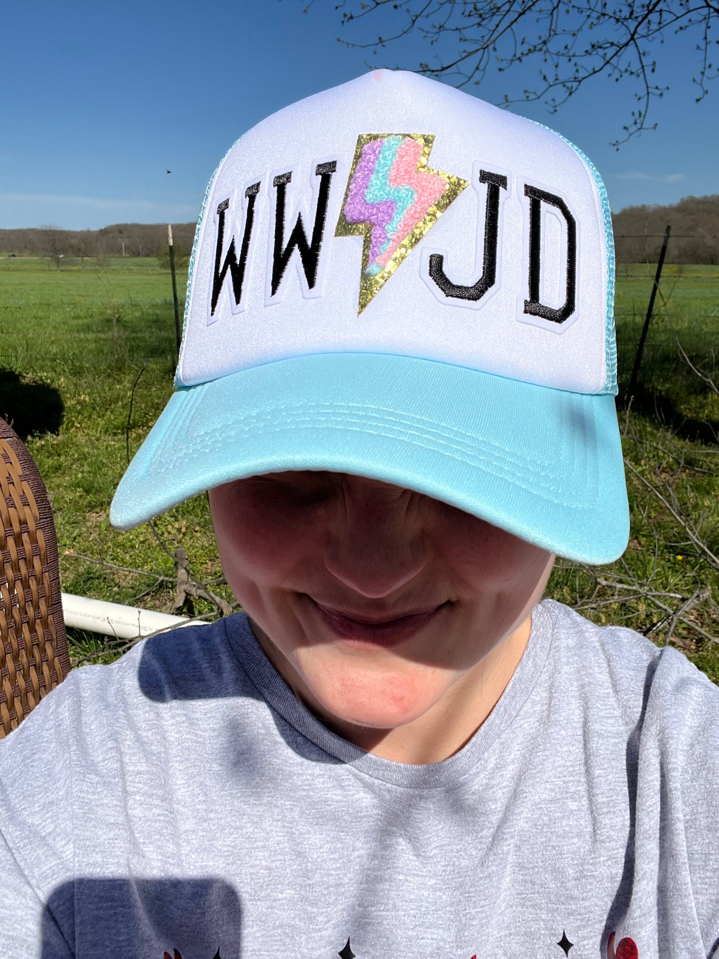 WWJD Trucker Hat