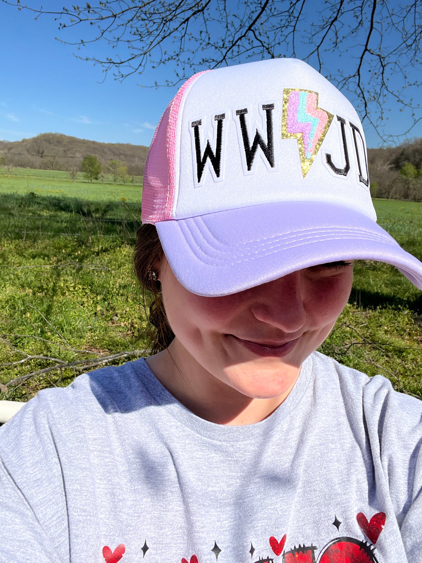 WWJD Trucker Hat