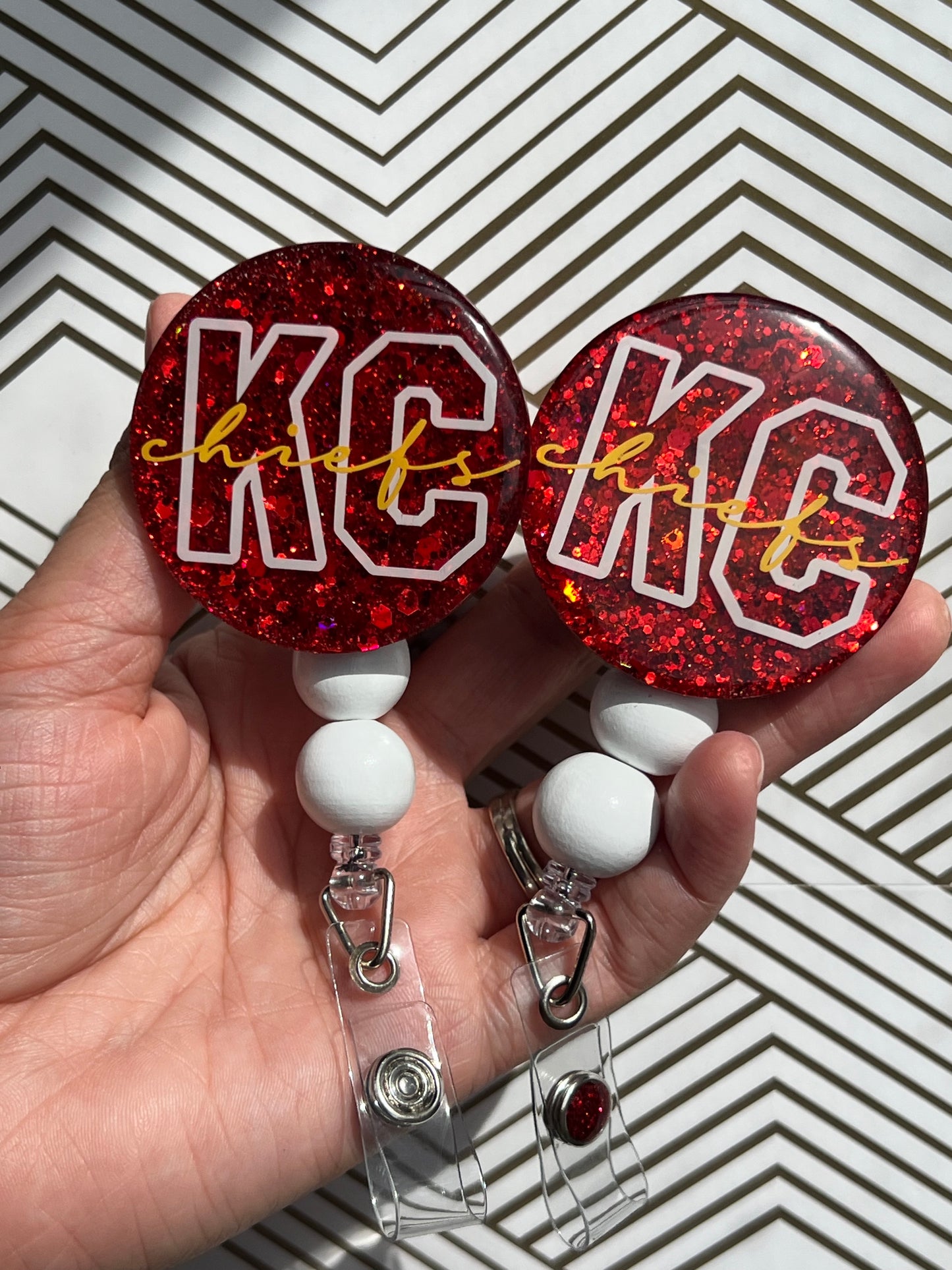 KC Chiefs Badge Reel